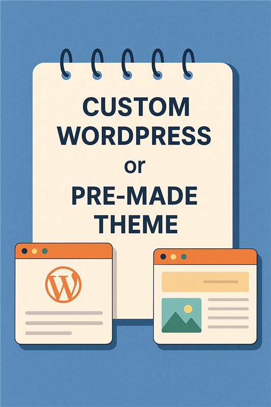 Custom WordPress or Pre-Made Theme? What’s Best for Your Business