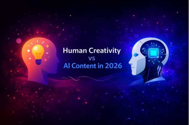 Why Human Creativity Will Outperform AI-Only Content in 2026